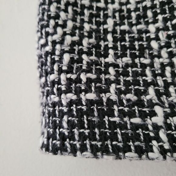 International Concepts White/Black Mod Mini Skirt Woven 4 - Picture 3 of 8